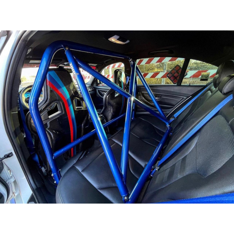 Clubsport cage for Abarth 500 / 595 Isofix powdercoated incl. TÜV