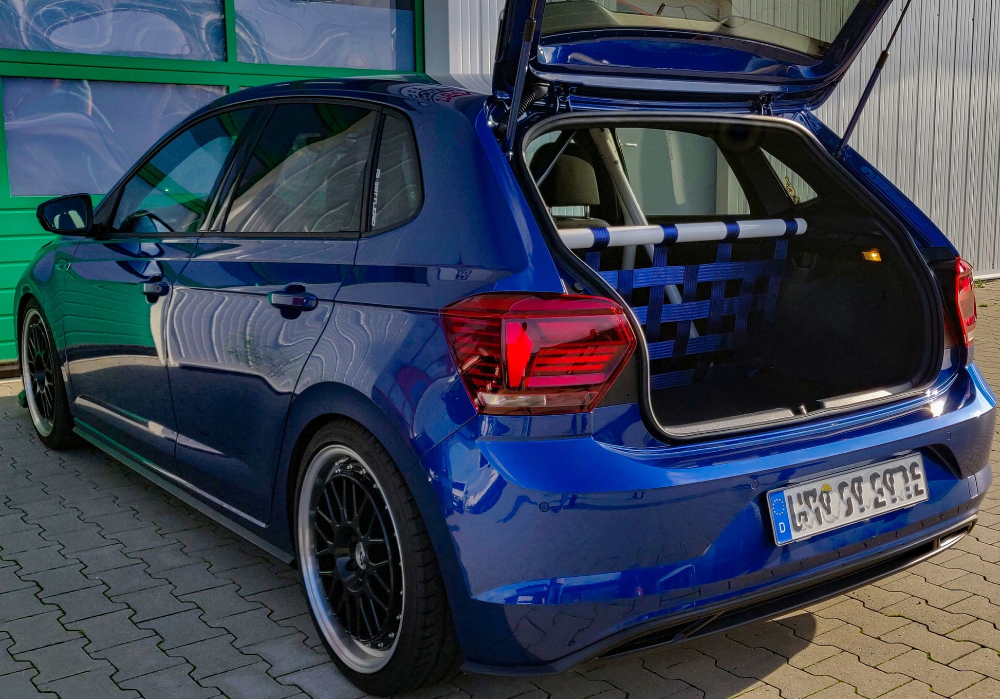 Clubsport Set - Strebe mit Netz für VW Polo AW