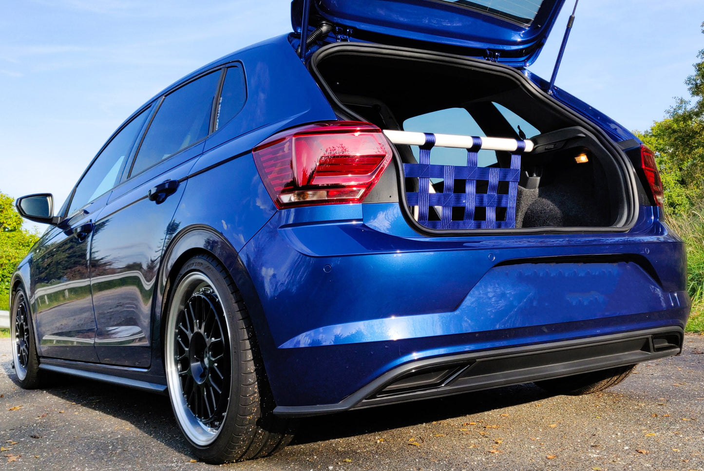 Clubsport Set - Strebe mit Netz für VW Polo AW