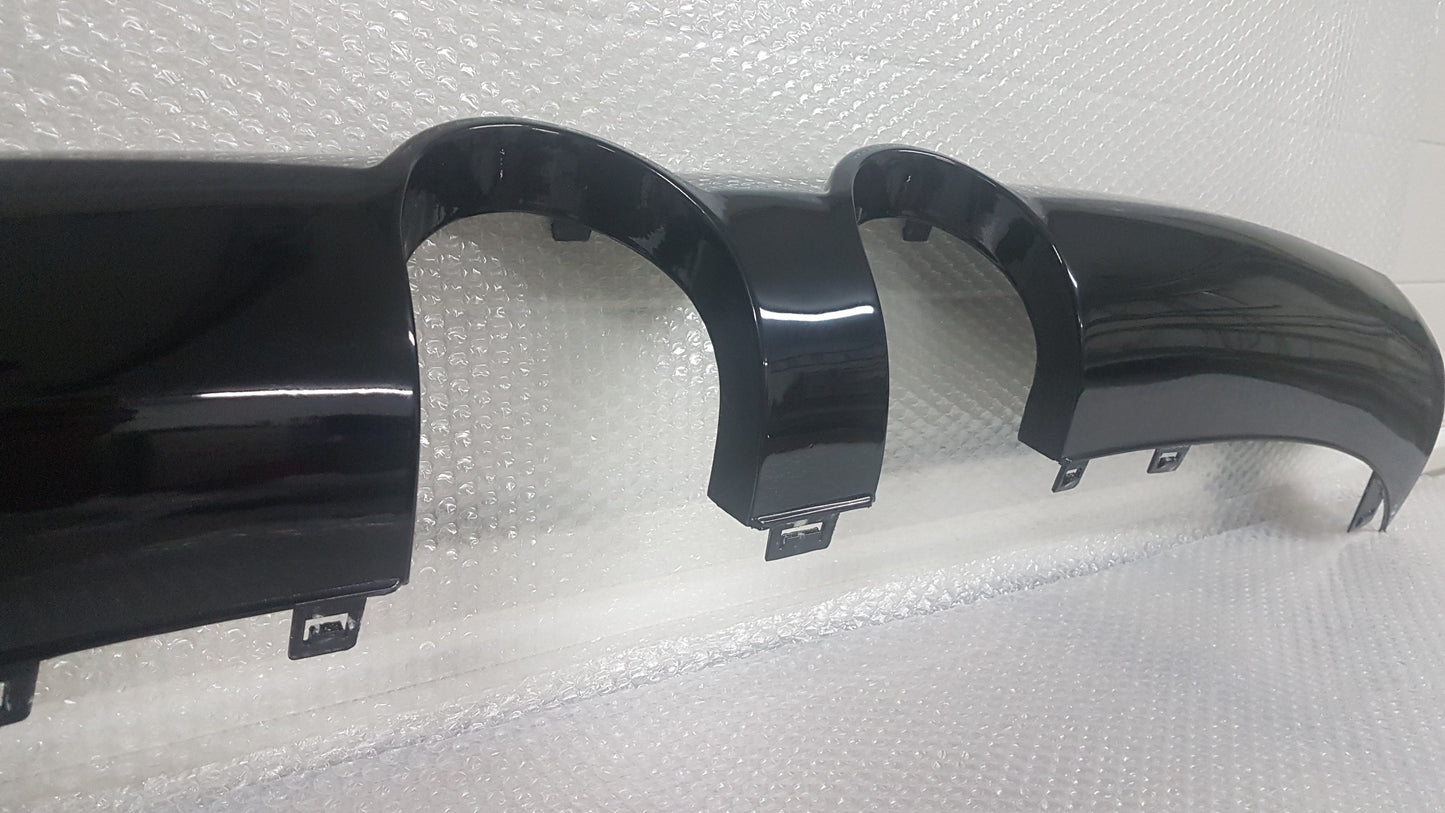 Golf 5 R32 Diffusor Schwarz Glanz