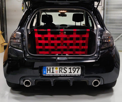 Clubsport Set - Strebe mit Netz für Renault Clio 3 RS