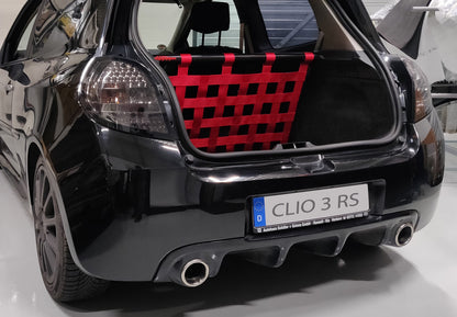 Clubsport Set - Strebe mit Netz für Renault Clio 3 RS