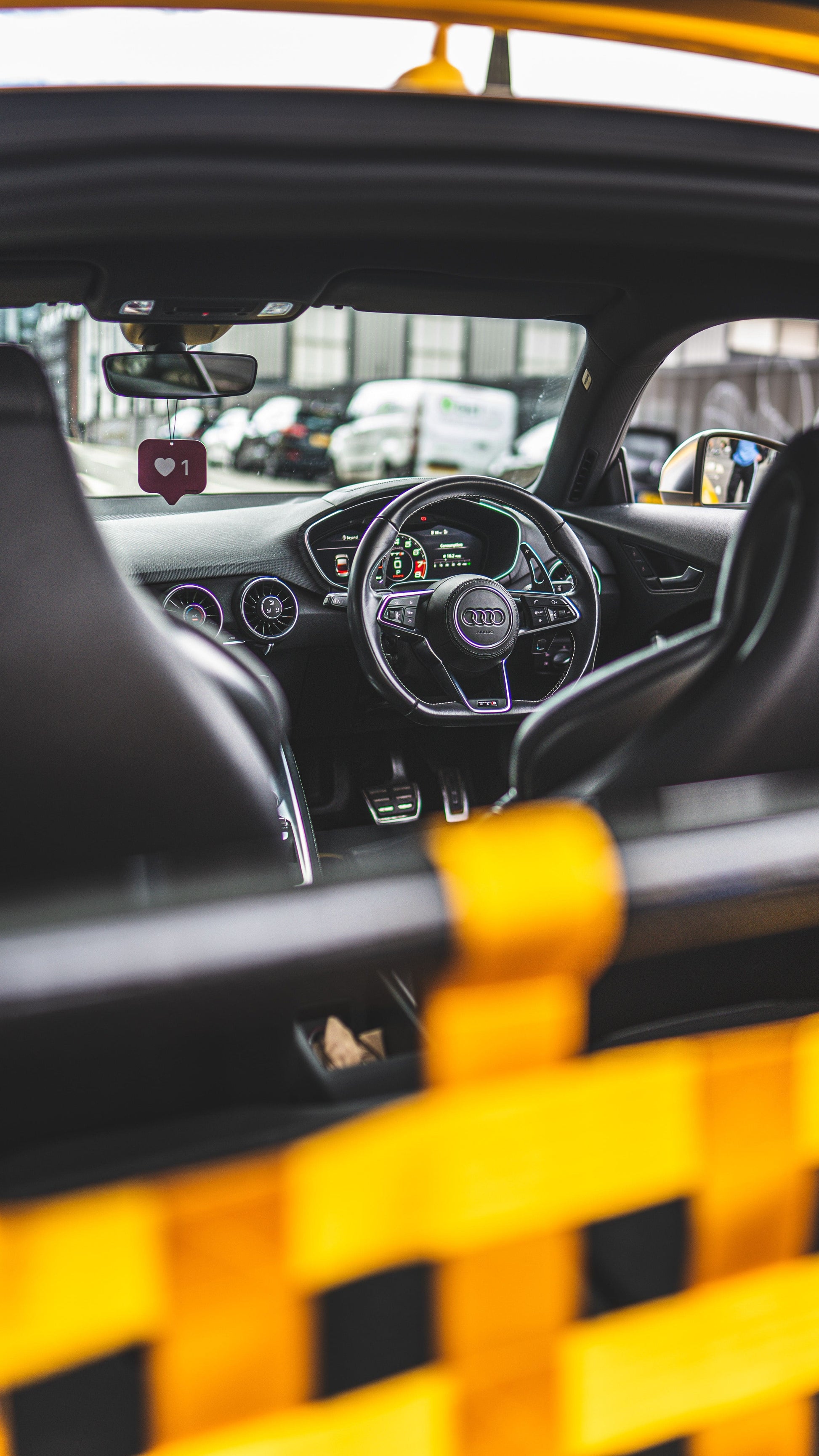 Clubsport Set - Strebe mit Netz für Audi TT / TTS / TTRS 8S