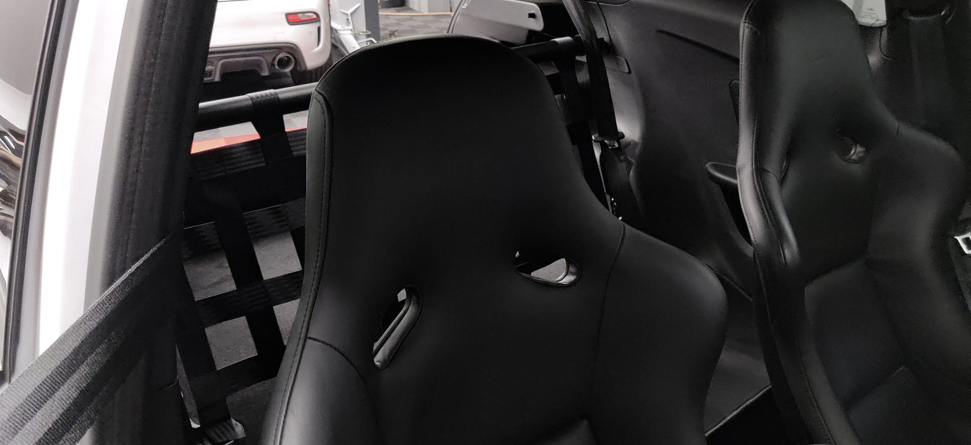Clubsport Set - Strebe mit Netz für Ford Fiesta ST MK7