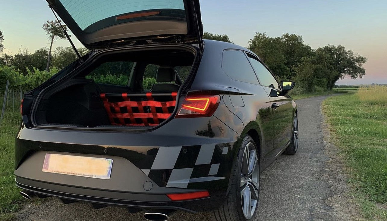 Clubsport Set - Strebe mit Netz für Seat Leon 5F/Cupra / **kein ST**