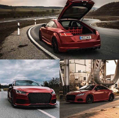 Clubsport Set - Strebe mit Netz für Audi TT / TTS / TTRS 8S