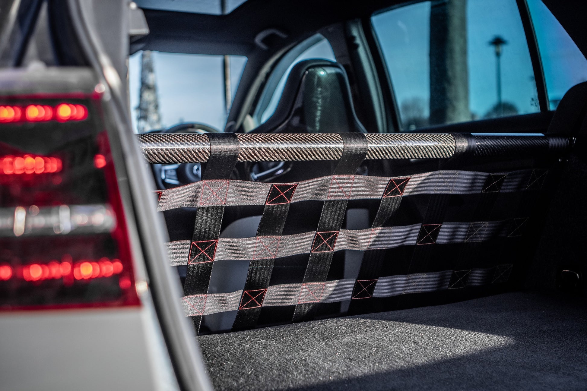 Clubsport Set - Strebe mit Netz für Golf 7 / GTI
