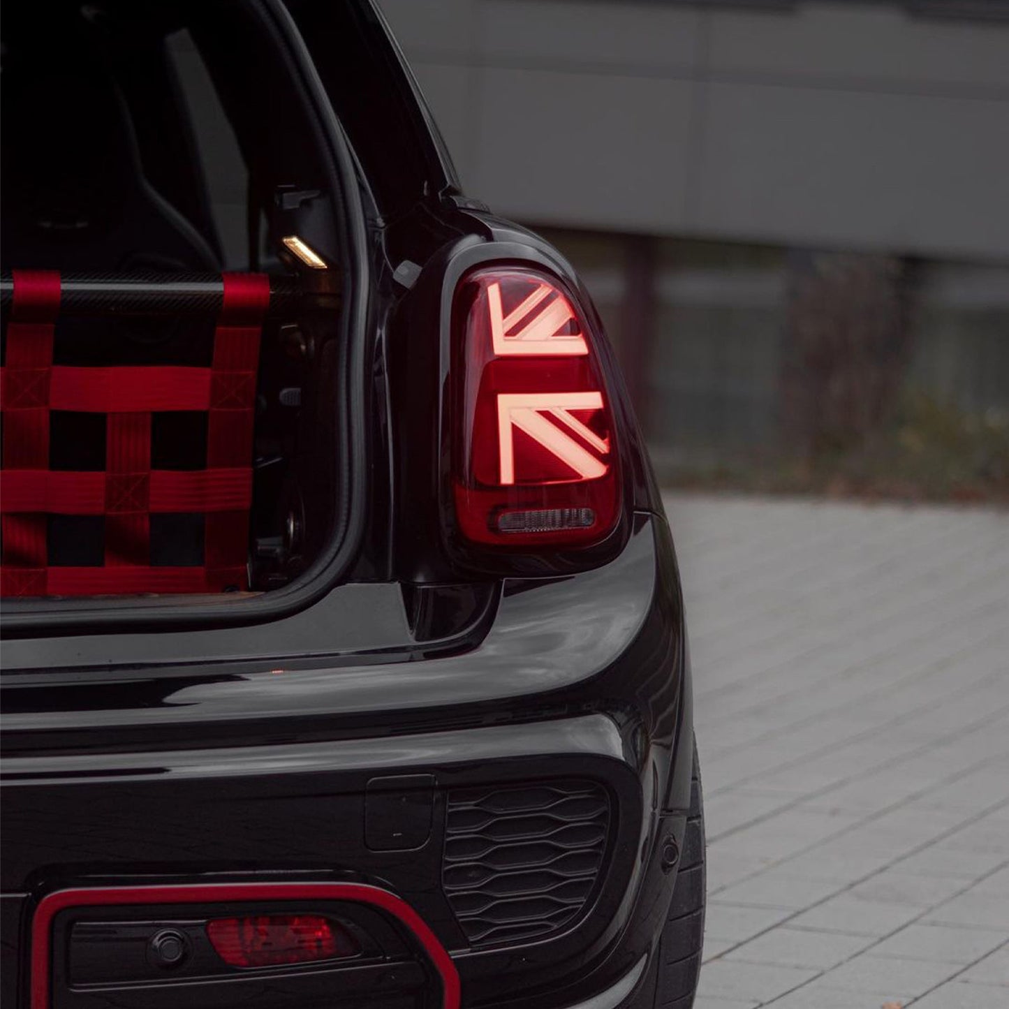 Clubsport Set - Strebe mit Netz für Mini F56 Cooper S JCW