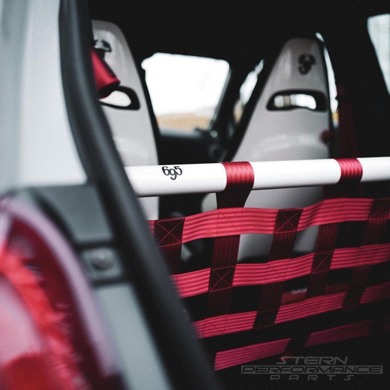Clubsport Set - Strebe mit Netz für Abarth 595 / 500 / 695