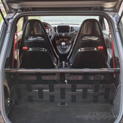 Clubsport Set - Strebe mit Netz für Abarth 595 / 500 / 695