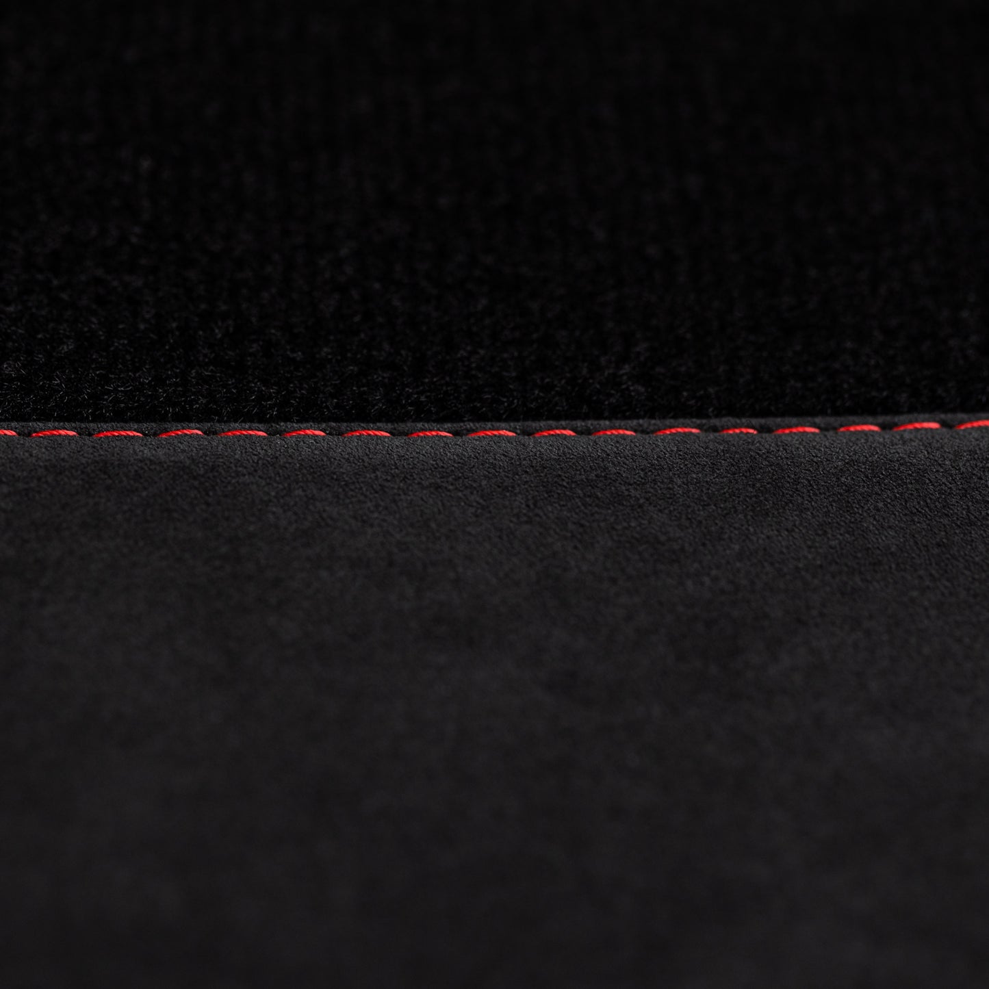 2er Set Velour Alcantara Fußmatten
