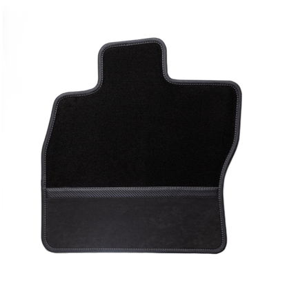 2er Set Velour Carbon/Alcantara Fußmatten