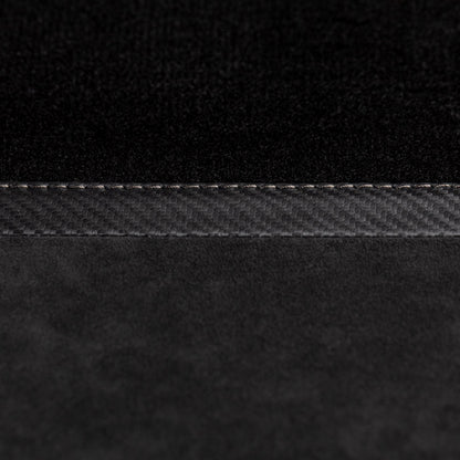 2er Set Velour Carbon/Alcantara Fußmatten