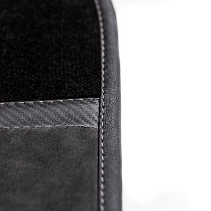 2er Set Velour Carbon/Alcantara Fußmatten
