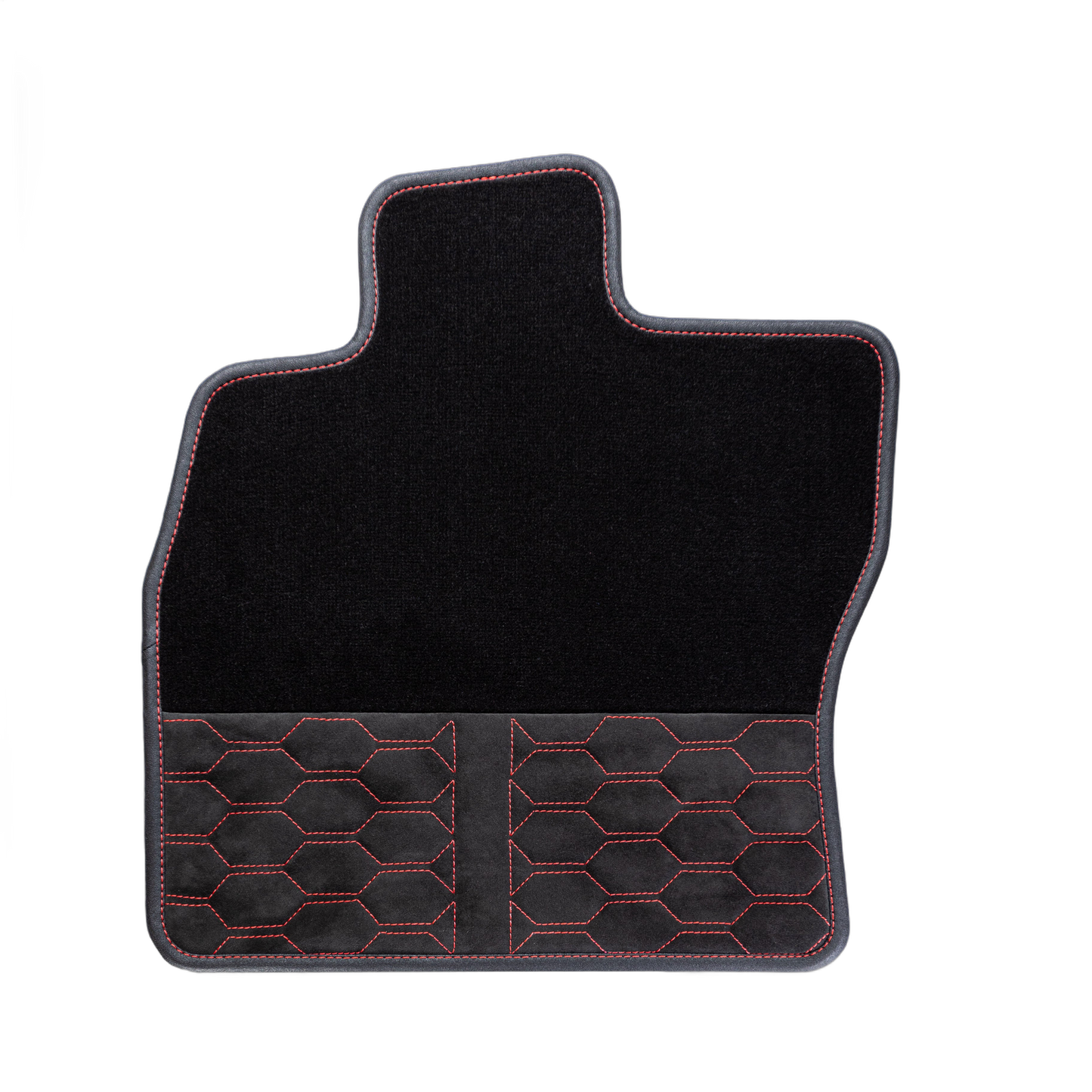 2er Set Velour Steppungen Fußmatten
