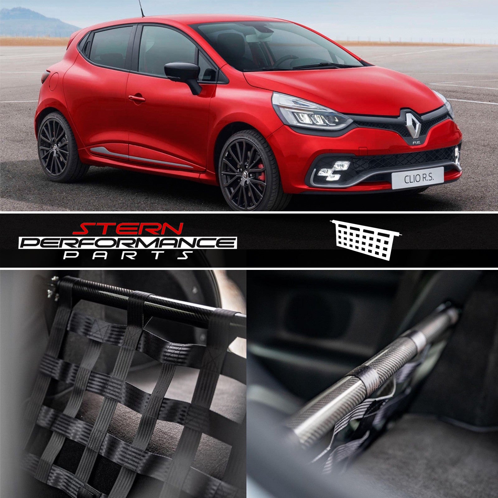 Renault Clio RS Clio 4 Set V1 - Stern Performance
