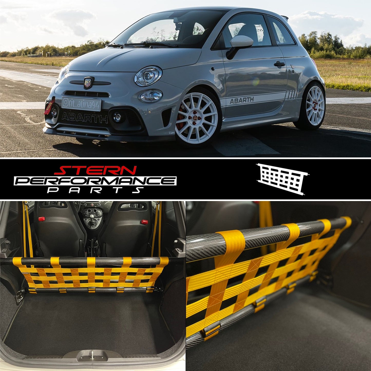 Abarth 595 312 Set V2 - Stern Performance
