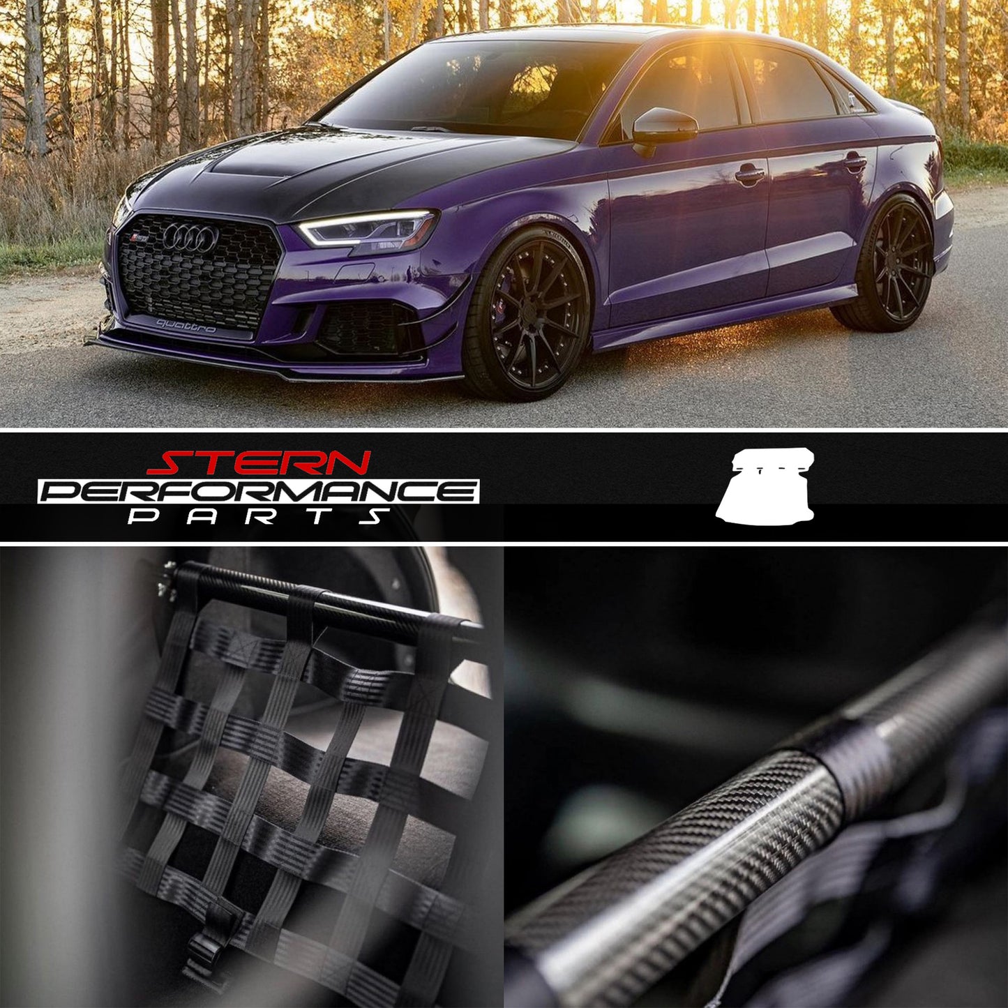 Audi A3 8V2 Teppich - Stern Performance