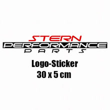 Sticker Logo "Stern Performance Parts" in 30 x 5 cm", weiß